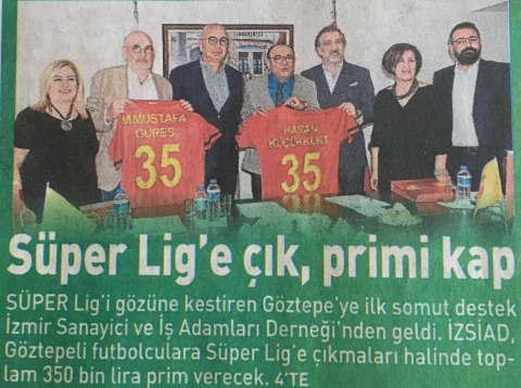 SÜPER LİG'E ÇIK, PRİMİ KAP